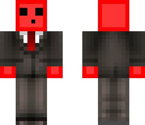 red slime in suit
