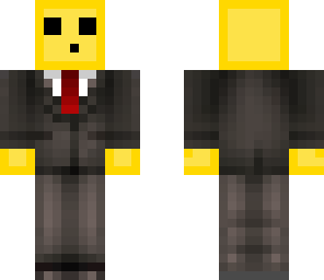 yellow slime in suit