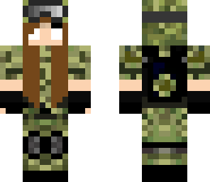army herobrine girl