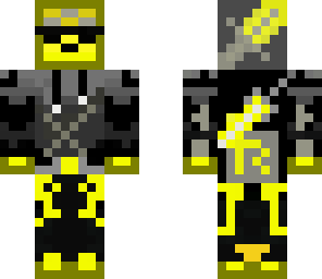 cool yellow faced gangster