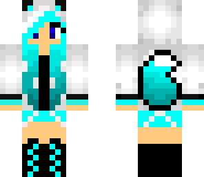 blue fox girl