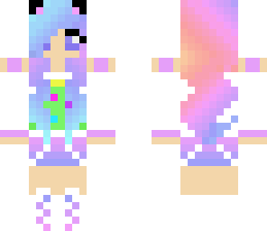 winter cute cat girl