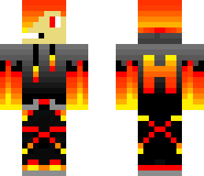my skin as flame fists