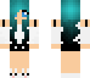 blue hair