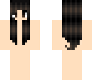 just black hair