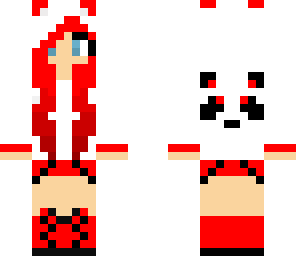 red panda girl