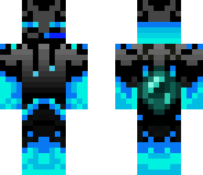 blue ender man