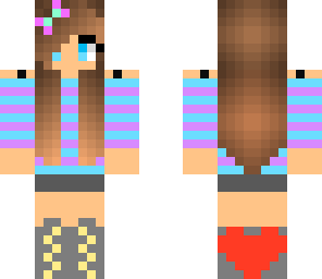 multi color girl
