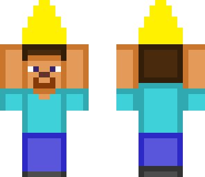 steve and hat