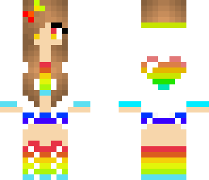 rainbow girl