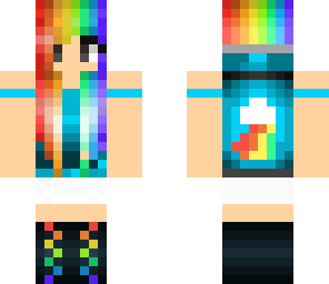 rainbow dash girl