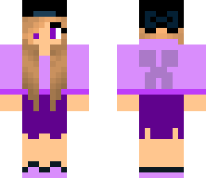 purple poor girl