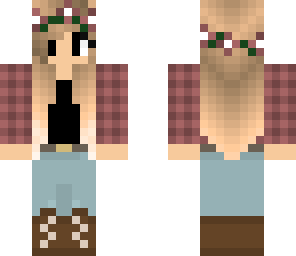 country fall girl