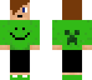 happy creeper boy
