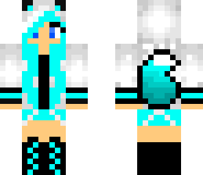 blue foxy girl