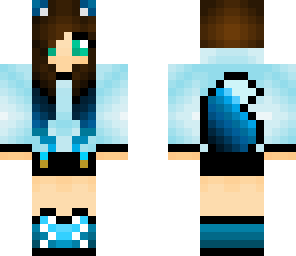 icy wolf girl