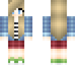 casual girl blond