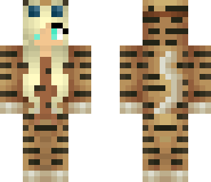 dantdm tiger girl xd