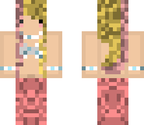 cute pink mermaid