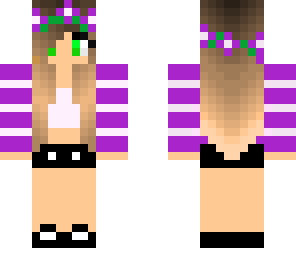 purple girl
