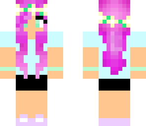 pink hair summer -edited-
