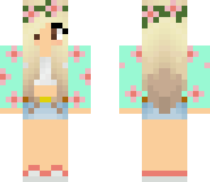 tumblr flower crown girl