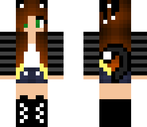grey cat girl