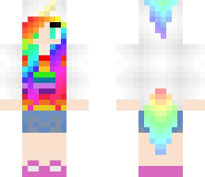 rainbow unicorn girl