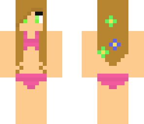 edited bikini girl