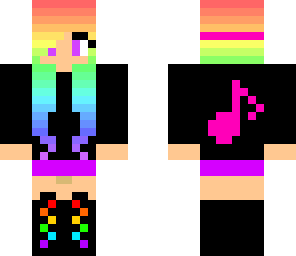 rainbow music girl 3