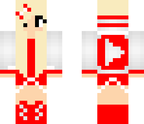 red youtuber girl
