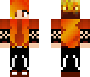 blaze girl with hat