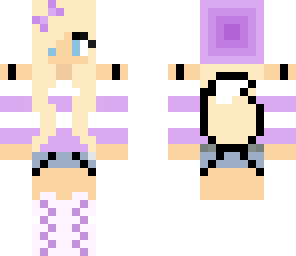 purple binie 