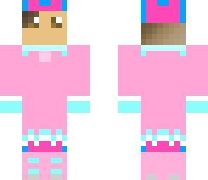 ice skater i pink uniform i