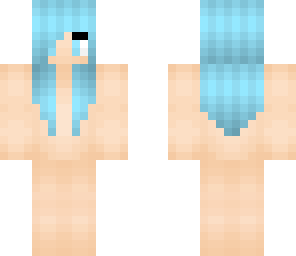blue hair skin base