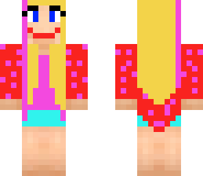 scary girl clown
