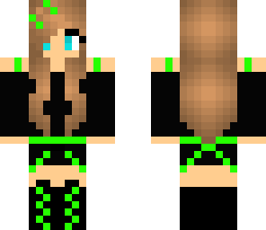 lime cute girl