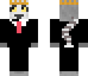 king julian   in  a suit