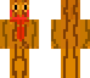 pumpkin with red tie