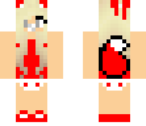red baby fox girl