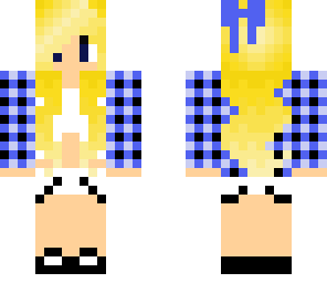 plaid girl