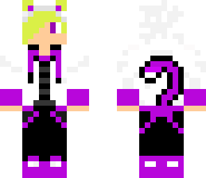 purple cat boy
