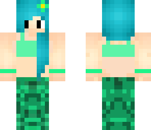 blue mermaid