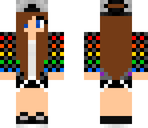rainbow girl