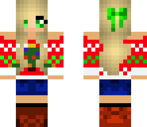 christmas sweater girl