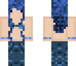 blue mermaid