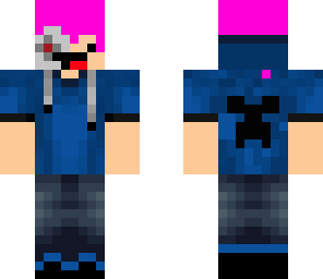 me with pink hair