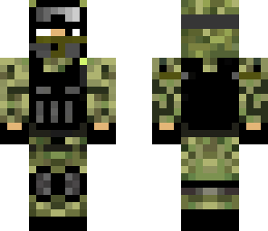 half herobrine swedish soldier