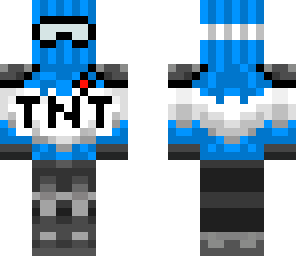 blue tnt with poppy