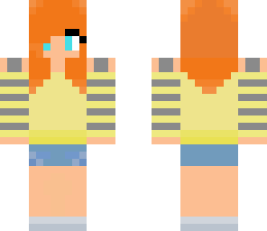 striped shirt ginger